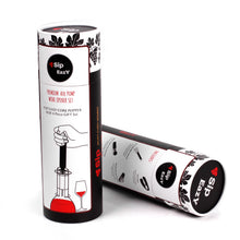 Load image into Gallery viewer, Sip Eazy Black Air Pump Premium Wine bottle Opener 4 piece Gift Set