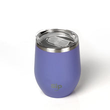 Load image into Gallery viewer, 12oz Must Have AMAZING Purple Travel Wine/Coffee/Tea Cup Arrives with Lid