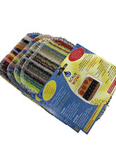 Load image into Gallery viewer, Scrub Wow Original Scrubby 4 pack Striped designs Slightly lighter than some others but perform Equally as well!