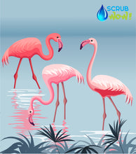 Load image into Gallery viewer, Swedish Dishcloths Flamingo Pattern
