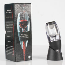 Load image into Gallery viewer, Magic Decanter Wine Aerator set with Carry Pouch and Stand